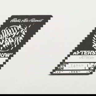 Authentic 1985 Hall & Oates Live Thru '85 Tour Backstage Pass: Authentic 1985 Hall & Oates Live Thru '85 Tour Backstage Pass This is an authentic 1985 Hall & Oates Live Thru '85 Tour All Access Backstage Pass. A true vintage collectible, this pass is in excellent