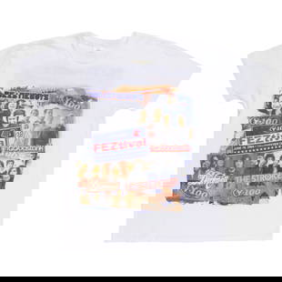 2004 Y100 Feztival Concert Shirt Vintage Large White Cotton: 2004 Y100 Feztival Concert Shirt Vintage Large White Cotton Original vintage 2004 Y100 Feztival Concert Shirt featuring bold front and back graphics. This shirt is a true vintage piece crafted from