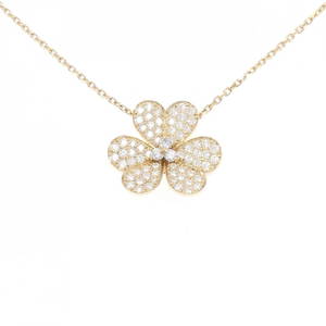 Van Cleef & Arpels Frivole 18K Yellow Gold Diamond Necklace