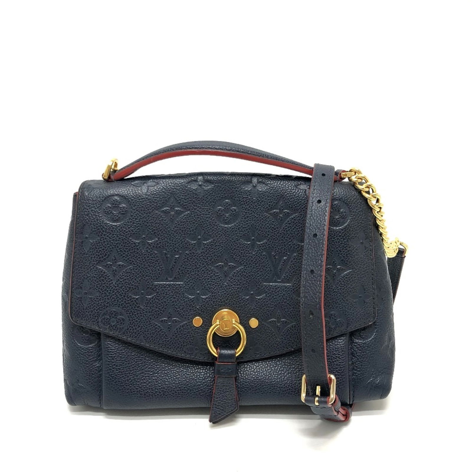 Louis Vuitton M43781 Shoulder Bag Navy Gold Hardware: Louis Vuitton M43781 Shoulder Bag Navy Gold Hardware Elevate your style with this exquisite Louis Vuitton shoulder bag, model M43781. This sophisticated piece is crafted from durable materials in a ch