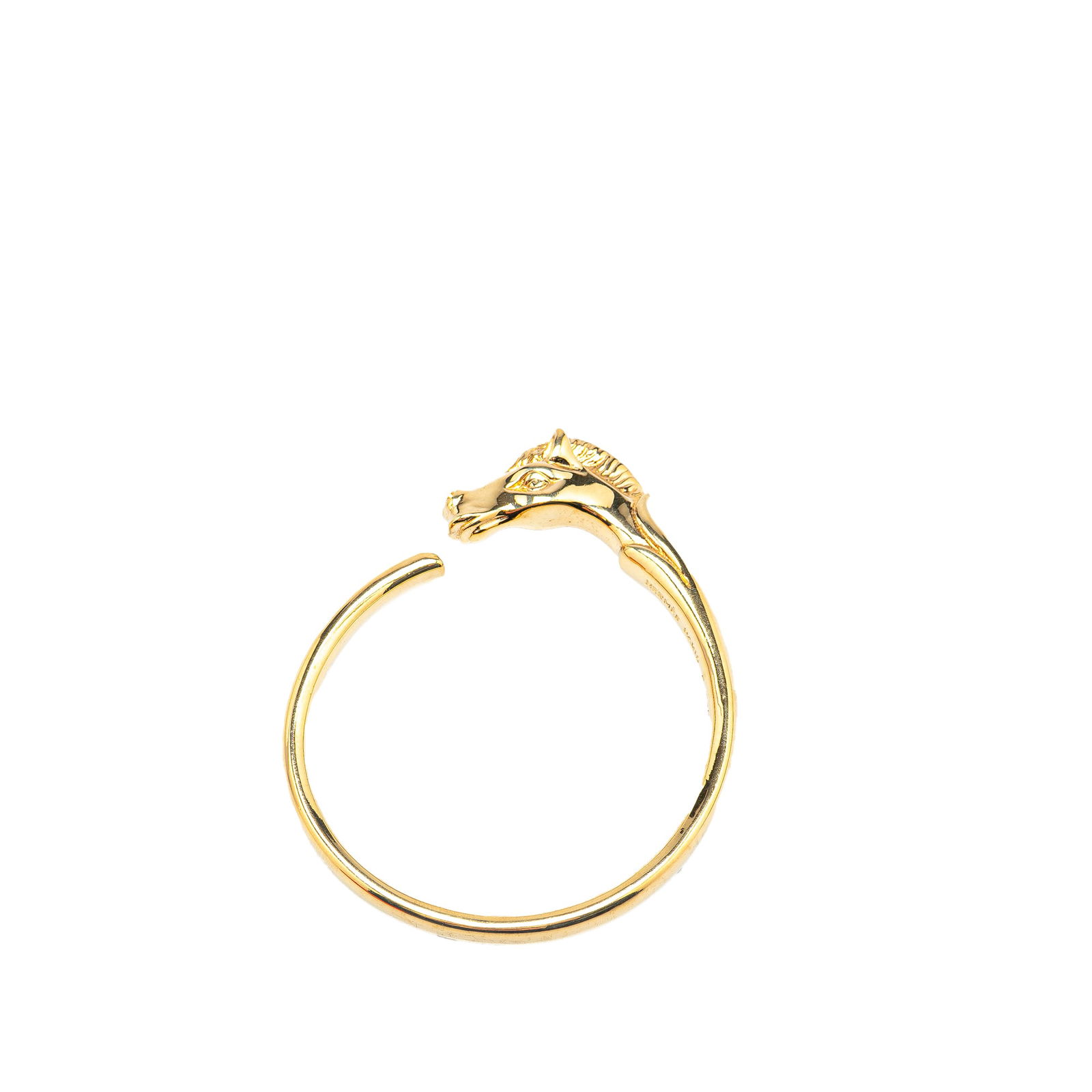 Hermes Cheval Horse Bangle Double Head