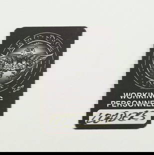 1993 Aerosmith Aero Force One Tour Backstage Pass Vintage: 1993 Aerosmith Aero Force One Tour Backstage Pass Vintage Original 1993 Aerosmith Aero Force One Tour Loader Backstage Pass. This vintage pass is a genuine piece from the iconic band's tour, retaining