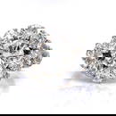 1950s Platinum 2.90 Ct VVS1 Diamond Ring with 12 Additional Diamonds