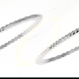 Cartier Platinum Women's Wedding Band Ring Size 50: Cartier Platinum Women's Wedding Band Ring Size 50 This exquisite Cartier wedding band ring is crafted from high-quality platinum, symbolizing everlasting love. Designed specifically for women, it fea