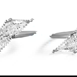 Rachel Koen GIA Certified 3.00CT Radiant Cut Lab Diamond Engagement Ring 14K White Gold: Rachel Koen GIA Certified 3.00CT Radiant Cut Lab Diamond Engagement Ring 14K White Gold This exquisite engagement ring showcases a stunning GIA certified radiant cut lab grown diamond, elegantly set i