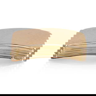 Rachel Koen Vintage Handmade 14K Yellow Gold Trinket Box: Rachel Koen Vintage Handmade 14K Yellow Gold Trinket Box This vintage handmade trinket box is crafted from 14K yellow gold and features elegant engraved horizontal lines. Perfect for travel or decorat