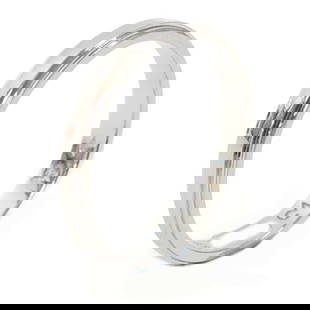 CARTIER D'amour Platinum Wedding Band Ring PT950 Size 5.75: CARTIER D'amour Platinum Wedding Band Ring PT950 Size 5.75 This exquisite CARTIER D'amour Wedding Band Ring is crafted from high-quality Pt950 Platinum, ensuring both durability and elegance. The ring