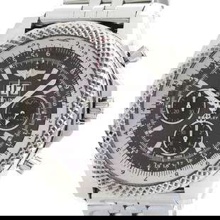 Breitling Bentley 6.75 A44364 Automatic Men's Watch Stainless Steel Chronograph: Breitling Bentley 6.75 A44364 Automatic Men's Watch Stainless Steel Chronograph This polished Breitling Bentley 6.75 men's watch features a luxurious stainless steel case and band, making it both dura