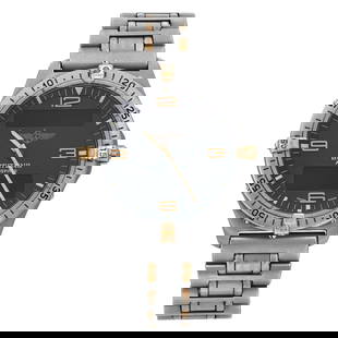 Breitling Aerospace 40mm Titanium Gray Dial Analog Digital Watch F56062: Breitling Aerospace 40mm Titanium Gray Dial Analog Digital Watch F56062 Discover the exceptional Breitling Aerospace, a sophisticated wristwatch designed for the modern man. This 40mm round timepiece