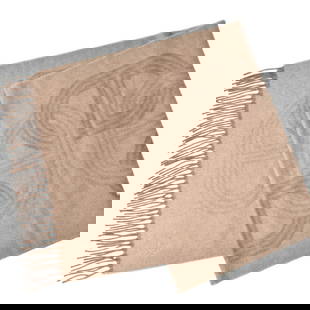 Hermes Cashmere Stole Circuit No. 24 Chaine d'Ancre Brown 1.6m x 40cm: Hermes Cashmere Stole Circuit No. 24 Chaine d'Ancre Brown 1.6m x 40cm This exquisite Hermes stole features the iconic Circuit No. 24 Chaine d'Ancre motif in a rich brown color. Crafted from luxurious