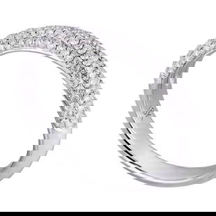Rachel Koen 18K White Gold Diamond Ring 0.50 ct IGI Certified: Rachel Koen 18K White Gold Diamond Ring 0.50 ct IGI Certified This stunning Diamond Ring features a beautifully crafted 18K white gold band adorned with sparkling white round diamonds totaling 0.50 ct