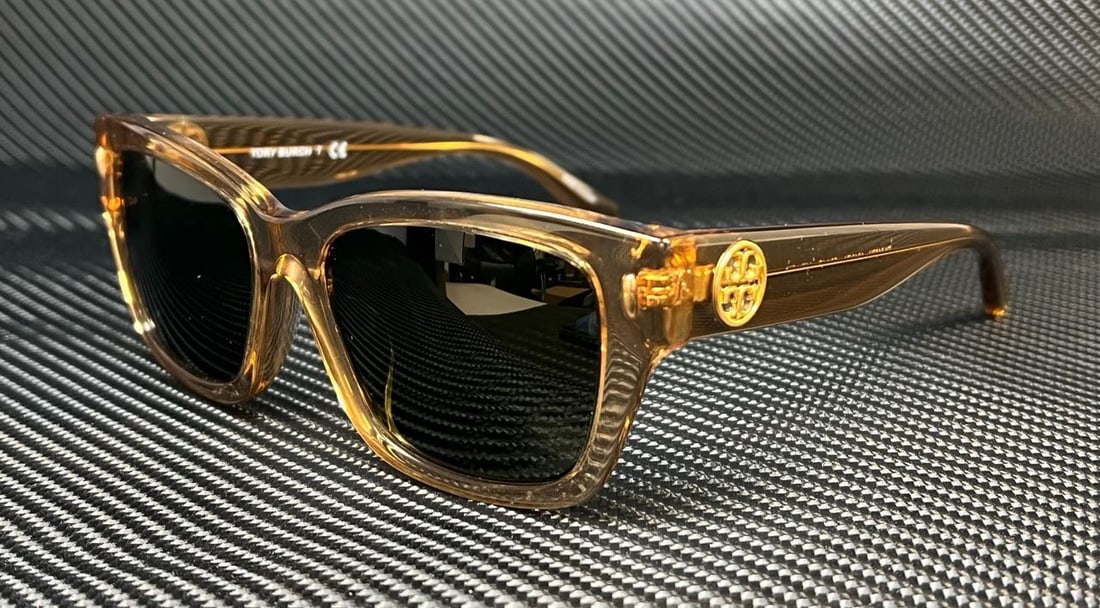 Tory Burch TY7167U Orange 53mm Women's Sunglasses: Tory Burch TY7167U Orange 53mm Women's Sunglasses Enhance your style with these Tory Burch TY7167U sunglasses, featuring a vibrant orange frame that adds a pop of color to any outfit. Designed specifi