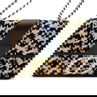 Christian Dior 30 Montaigne Shoulder Bag Harako Leather Leopard Print: Christian Dior 30 Montaigne Shoulder Bag Harako Leather Leopard Print Elevate your style with the Christian Dior 30 Montaigne Shoulder Bag, crafted from luxurious Harako leather featuring a striking l