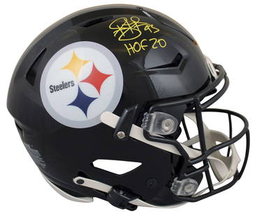 Troy Polamalu Signed Steelers Speed Flex Helmet HOF 20 BAS Authenticated: Troy Polamalu Signed Steelers Speed Flex Helmet HOF 20 BAS Authenticated This authentic Riddell Speed Flex full-size helmet has been personally signed by Troy Polamalu, the legendary player from the