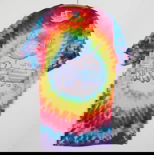 Vintage 1994 Woodstock Tie Dye Shirt Blue 100% Cotton: Vintage 1994 Woodstock Tie Dye Shirt Blue 100% Cotton Celebrate the iconic 1994 Woodstock Music & Art Fair with this original vintage tie-dye shirt. This is a genuine vintage piece, not a modern