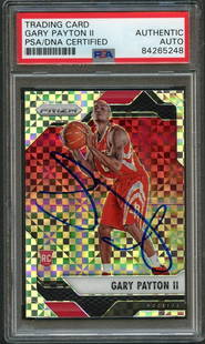 2016 Panini Prizm #224 Gary Payton II Signed Card PSA Authenticated: 2016 Panini Prizm #224 Gary Payton II Signed Card PSA Authenticated This 2016 Panini Prizm #224 card features the signature of Gary Payton II, who is recognized for his time with the Houston