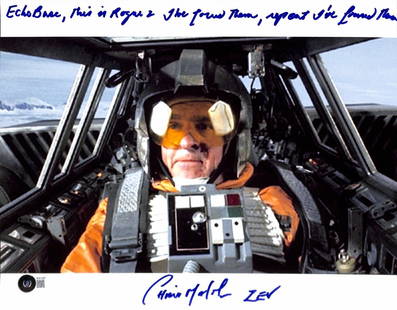 Christopher Malcolm Signed Zev Photo 11x14 Inscribed Beckett Authenticated: Christopher Malcolm Signed Zev Photo 11x14 Inscribed Beckett Authenticated This stunning 11x14 photograph features the signature of Christopher Malcolm, who portrayed Zev in Star Wars: The Empire Stri