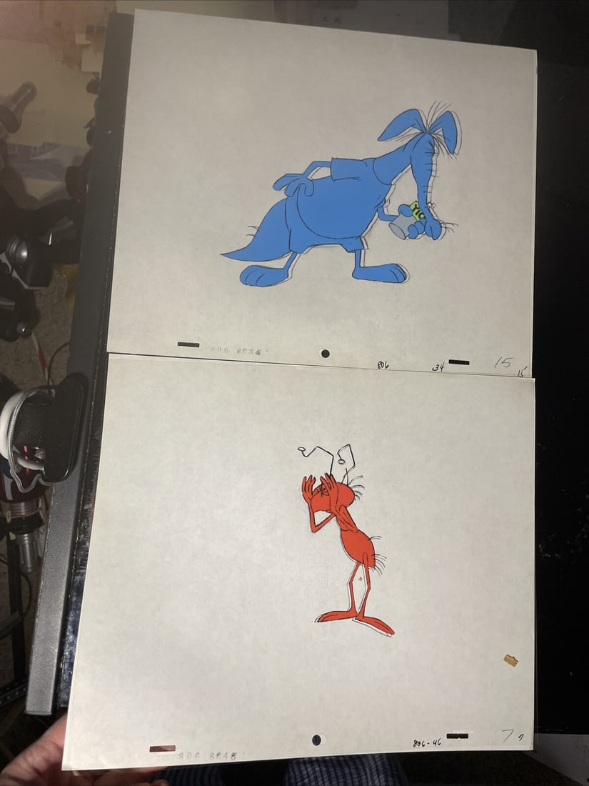 1969 Ant And The Aardvark Animation Cel by DePatie-Freleng Pink Panther: 1969 Ant And The Aardvark Animation Cel by DePatie-Freleng Pink Panther This rare hand-painted animation cel from the 1969 series 'Ant And The Aardvark' features the iconic character Pink Panther. Pro