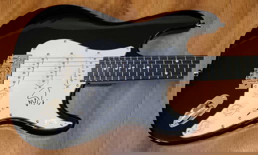 Trey Anastasio Signed Electric Guitar Phish JSA Authenticated: Trey Anastasio Signed Electric Guitar Phish JSA Authenticated This electric guitar is a must-have for fans of Trey Anastasio and the band Phish. It features an authentic signature of Trey Anastasio,