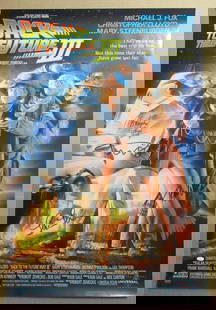 Back to the Future III Multi-Signed Poster 27x40 JSA Certified: Back to the Future III Multi-Signed Poster 27x40 JSA Certified This original movie poster for "Back to the Future III" features the signatures of four actors, making it a unique collectible for fans o