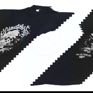 Vintage 1980 Grateful Dead On The Road Again Tour Shirt: Vintage 1980 Grateful Dead On The Road Again Tour Shirt Step back in time with this original vintage 1980 Grateful Dead On The Road Again Tour Shirt. This authentic piece features captivating front