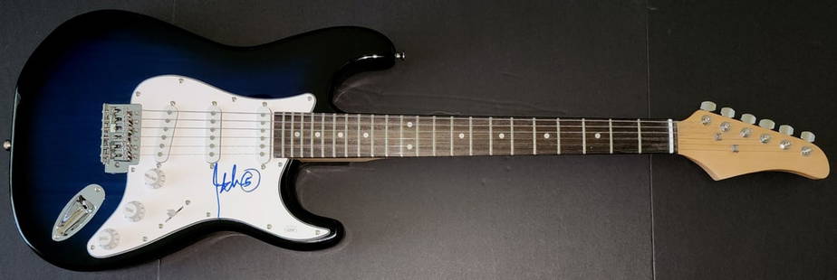 John 5 Autographed Electric Guitar Marilyn Manson JSA Certified: John 5 Autographed Electric Guitar Marilyn Manson JSA Certified This is an authentic electric guitar autographed by John 5, notable for his work with Marilyn Manson. The signature has been authenticat