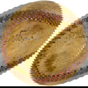 Frankie Frisch Signed Official National League Baseball PSA DNA COA: Frankie Frisch Signed Official National League Baseball PSA DNA COA This is a single-signed Spalding Official National League baseball autographed by Hall of Famer Frankie Frisch, known for his impres