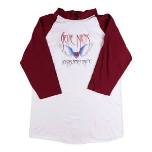 Vintage 1983 Stevie Nicks Don't Blame It On Me Hooded Jersey Shirt