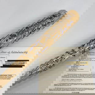 1957 Milwaukee Braves Team Signed Bat 34in JSA Authenticated: 1957 Milwaukee Braves Team Signed Bat 34in JSA Authenticated Celebrate the rich history of baseball with this 1957 Milwaukee Braves World Series Champions team-signed bat. This 34" Adirondack bat