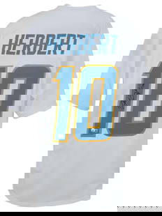 Justin Herbert Signed XL Custom Chargers Jersey with Beckett COA: Justin Herbert Signed XL Custom Chargers Jersey with Beckett COA This is a Justin Herbert signed white custom football jersey, showcasing the talent of the Los Angeles Chargers quarterback. The