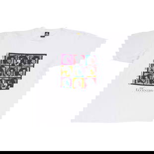 1990s Oprah Eccentric Chicago Vintage Cotton Shirt White: 1990s Oprah Eccentric Chicago Vintage Cotton Shirt White Discover a true piece of nostalgia with this original vintage 1990s Oprah The Eccentric Chicago Shirt. Made from 100% cotton, this shirt