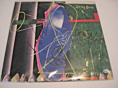 Living Colour Signed LP Album by Corey Glover Vernon Reid Calhoun JSA COA: Living Colour Signed LP Album by Corey Glover Vernon Reid Calhoun JSA COA This is an original signed LP album of Living Colour featuring signatures by Corey Glover, Vernon Reid, and Calhoun. The