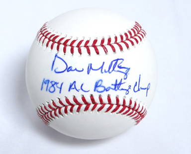 Don Mattingly Signed Rawlings OML Baseball 84 B.C JSA Authenticated Yankees: Don Mattingly Signed Rawlings OML Baseball 84 B.C JSA Authenticated Yankees This is an original Rawlings OML baseball autographed by Don Mattingly, featuring the inscription '84 B.C.' The ball is auth