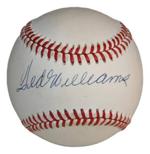 Ted Williams Autographed Official AL Baseball PSA/DNA Red Sox: Ted Williams Autographed Official AL Baseball PSA/DNA Red Sox This is an official American League baseball signed by legendary baseball player Ted Williams, a key figure in the history of the Boston R
