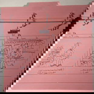 Original Robot Chicken Star Wars Storyboards Obi-Wan with 2 COAs: Original Robot Chicken Star Wars Storyboards Obi-Wan with 2 COAs Discover a rare piece of animation history with these original storyboards from the beloved Robot Chicken Star Wars special episode 2.5