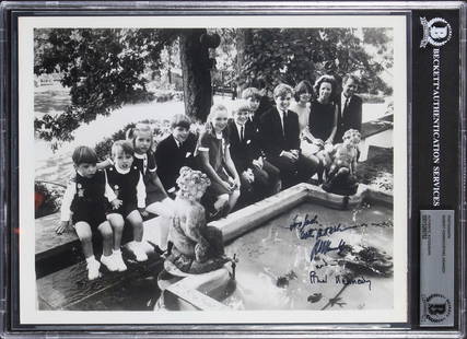 Robert & Ethel Kennedy Signed 8x10 Photo with Inscription BAS Slabbed: Robert & Ethel Kennedy Signed 8x10 Photo with Inscription BAS Slabbed This remarkable 8x10 black and white photo features the signatures of Robert Kennedy and Ethel Kennedy, along with the heartfelt i