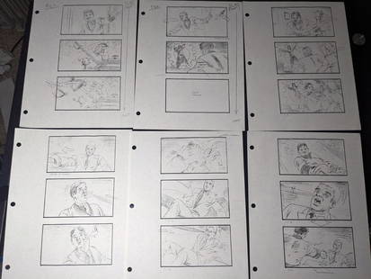 Original Addams Family Storyboards Lot with COA: Original Addams Family Storyboards Lot with COA This lot features original production storyboards from the iconic film, THE ADDAMS FAMILY. These unique pieces of movie history were utilized during the