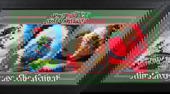 Jim Carrey Signed 8x10 Framed Photo How the Grinch Stole Christmas BAS Authenticated: Jim Carrey Signed 8x10 Framed Photo How the Grinch Stole Christmas BAS Authenticated This stunning 8x10 photograph features Jim Carrey's iconic portrayal of the Grinch from the beloved film 'How the G