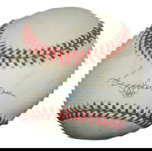 Reggie Jackson Signed OAL Baseball New York Yankees PSA/DNA Certified: Reggie Jackson Signed OAL Baseball New York Yankees PSA/DNA Certified This is an original OAL baseball autographed by Reggie Jackson, a legendary player for the New York Yankees. The ball comes with a