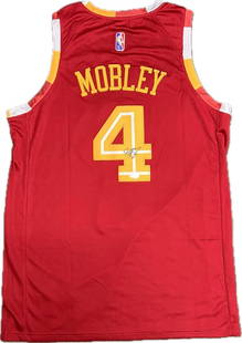 Evan Mobley Autographed Jersey PSA/DNA Cleveland Cavaliers Basketball: Evan Mobley Autographed Jersey PSA/DNA Cleveland Cavaliers Basketball This is an original jersey autographed by Evan Mobley, a promising player for the Cleveland Cavaliers. The signature has been
