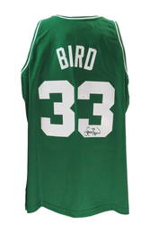 Larry Bird Autographed Celtics Jersey Mitchell & Ness JSA