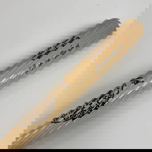 Ted Williams Autographed W215 Baseball Bat with UDA Hologram and Pouch: Ted Williams Autographed W215 Baseball Bat with UDA Hologram and Pouch This is a Ted Williams signed game model baseball bat, a perfect collectible for any baseball enthusiast. The bat is associated w