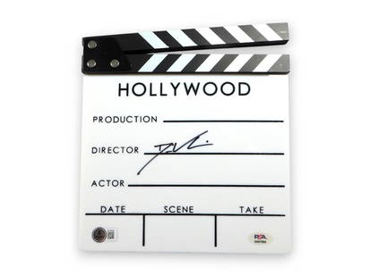 Denis Villeneuve Signed Movie Clapper Dune Blade Runner Beckett Authenticated: Denis Villeneuve Signed Movie Clapper Dune Blade Runner Beckett Authenticated This authentic movie clapper, signed by acclaimed director Denis Villeneuve, features his autograph and comes with Beckett