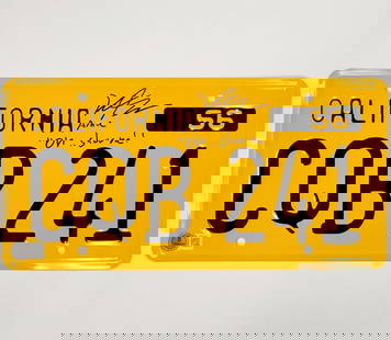 Keith Gordon Signed Christine License Plate Beckett Authenticated: Keith Gordon Signed Christine License Plate Beckett Authenticated This is an original signed license plate from the movie "Christine," featuring the autograph of Keith Gordon, who starred in the film.