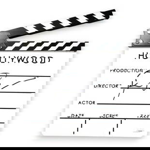 Francis Ford Coppola Autographed Movie Clapper The Godfather JSA Certified: Francis Ford Coppola Autographed Movie Clapper The Godfather JSA Certified This authentic movie clapper is signed by the legendary director Francis Ford Coppola, known for his iconic work in cinema. T