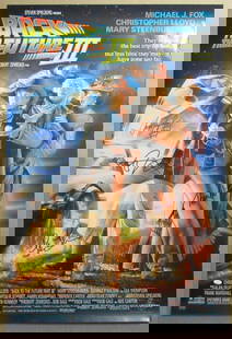 Back to the Future III Multi-Signed 27x40 Movie Poster by 4 Actors JSA Certified: Back to the Future III Multi-Signed 27x40 Movie Poster by 4 Actors JSA Certified This is an original 27x40 movie poster for "Back to the Future III," multi-signed by four actors from the film. The pos