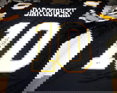 Steve Bartkowski California Bears Signed Reebok Jersey with COA: Steve Bartkowski California Bears Signed Reebok Jersey with COA This official Reebok jersey is a signed collectible from Steve Bartkowski, a notable figure in NFL football. Representing the California