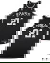 Tim Duncan 2001-02 Game Worn Black Nike Jersey +4 Length