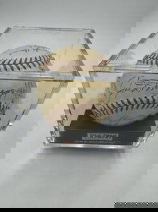 1946 New York Yankees Team Signed Baseball Joe DiMaggio PSA/DNA LOA: 1946 New York Yankees Team Signed Baseball Joe DiMaggio PSA/DNA LOA This remarkable Official American League baseball features the authentic signatures of 24 members from the 1946 New York Yankees tea