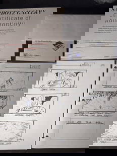 Freddy vs Jason Original Storyboards Lot with COA Horror Prop: Freddy vs Jason Original Storyboards Lot with COA Horror Prop Immerse yourself in the iconic horror franchise with this lot of original production storyboards from the classic film "Freddy vs. Jason."